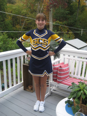 Noelle is a St. Charles cheerleader this year...2007....7th grade!!!