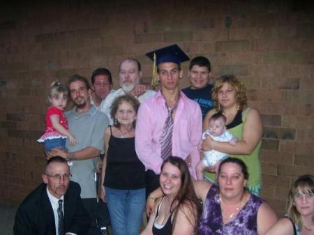 My son graduating