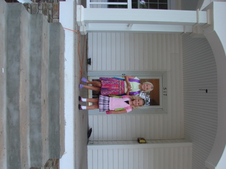 1st day of school for Kathryn (3rd) & Natalie (K)