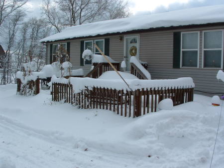 First snow of 2008 12in overnight