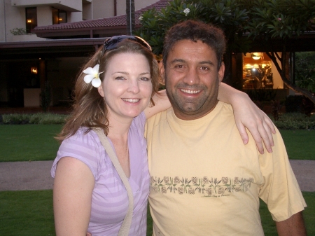 Amir and me in Kauai in 2007
