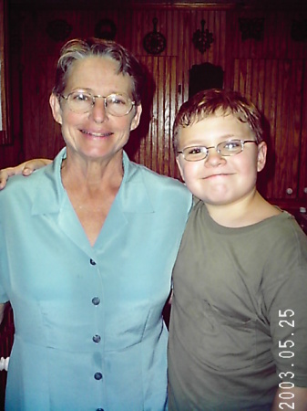 Grandma Bush & Ronny 2003