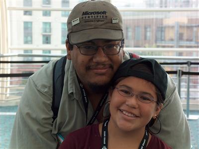 My Daughter and I at the San Diego Comic-Con 2007!