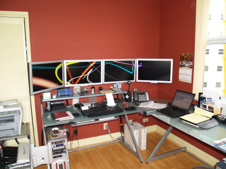 Chris's home office