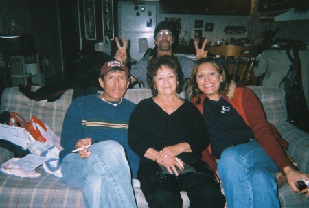 Me, Bertha, Theron, & Eddie 12-11-07