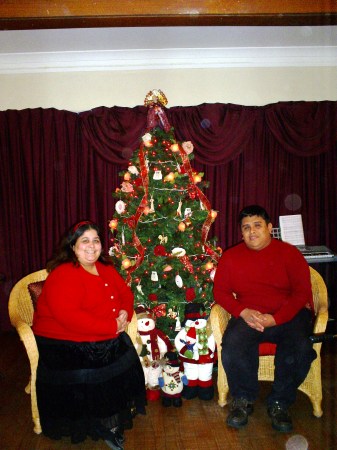 Luis and I christmas 2007.