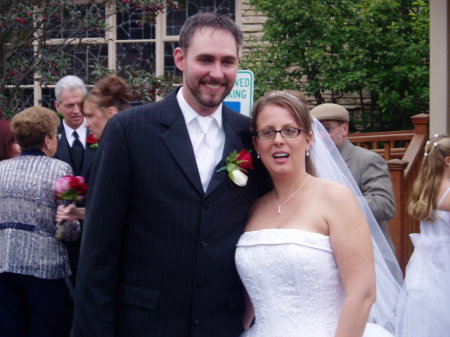 my daughter Jamie & her husband Scott