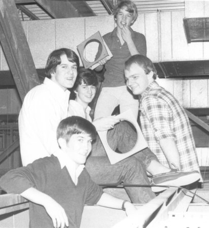 1982 Light crew at Western Albemarle HS Theater Co