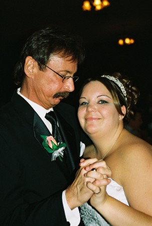 The two people I love the most...my wonderful husband and daughter