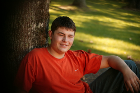 my oldest son's senior picture he graduated in 2005