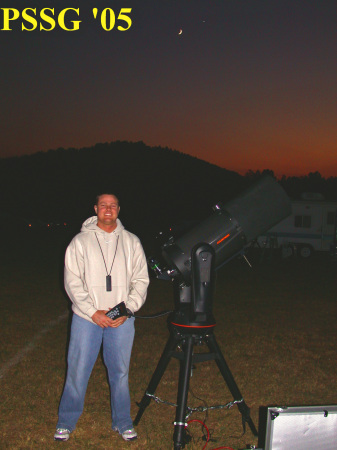 Me and my Scope with Venus in the Background