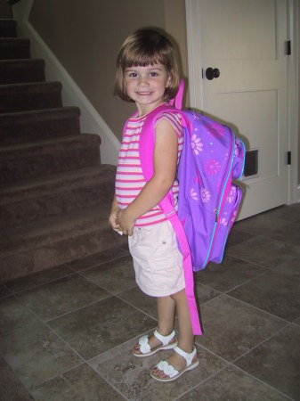 Erin's 1st Day of school