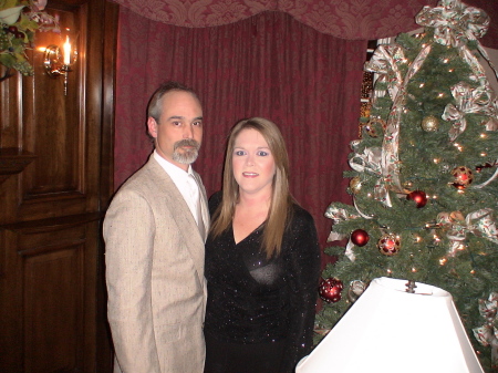 Kathy and Husband Chris of 16 years X-Mas 2006