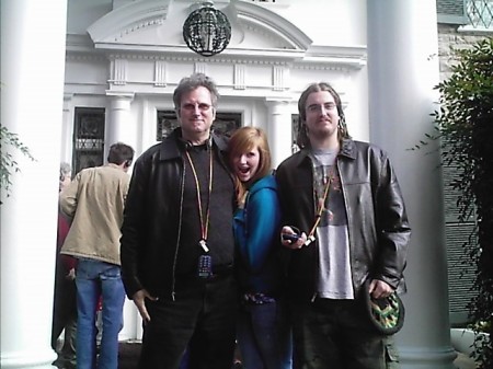 family at Graceland, January 2007