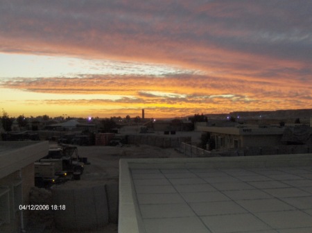 Sunset in Iraq