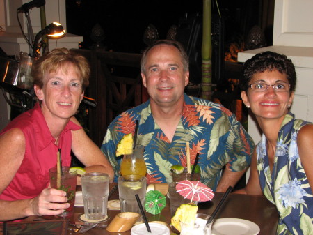 Alice (my wife), Allen, and Debbie (our neighbor) in Maui