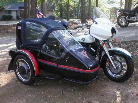 99 Vstar w/ sidecar - My Toy