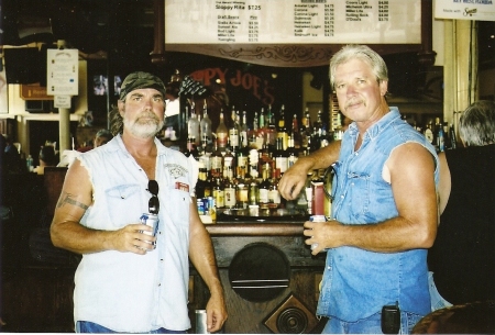 My brother and me at Sloppy Joes in Key West
