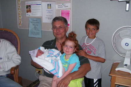 Denny and his grandchildren