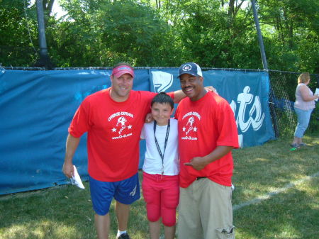 Camron at Football Camp