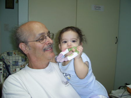 Me and my granddaughter, Isabella...2007