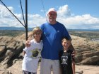 Top of Castle Rock in Colorado