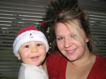 My daughter, Michelle and her son