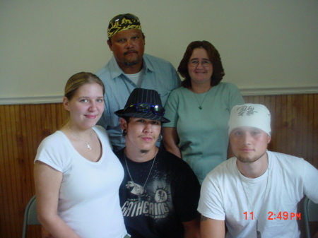 My Family in August 07