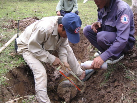 UXO in Laos