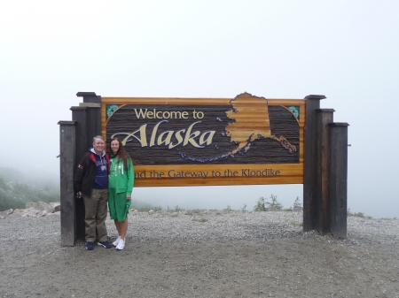 Entering Alaska July 2009