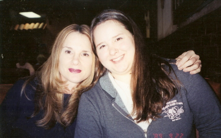 daughter Sara and me..about 4 years ago