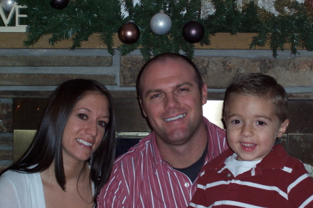 Our daughter, Brittany and her husband, Jared and their son, Kaden