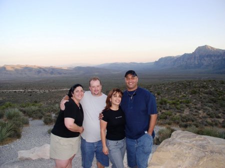 Red Rock Wife and Friends.