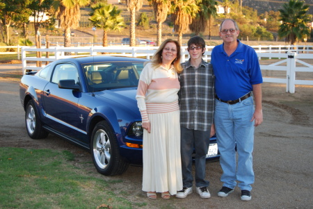 Jolaine, Bryan, and Bruce in Dec., 2007