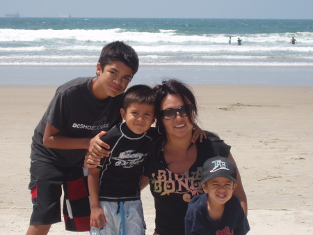 Me and 3 of my boys~ Mexico August 2007