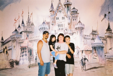 My Family and I at Disneyland 2007