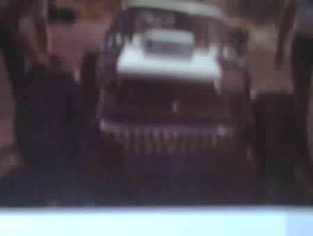 Fron shot of Race Car in 1981