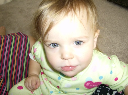 My youngest daughter, born 03/29/06
