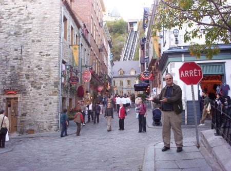 Quebec city a few years ago