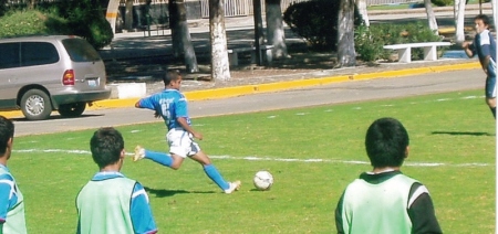 My son playing in Leon, Guanajuato, 4th division!