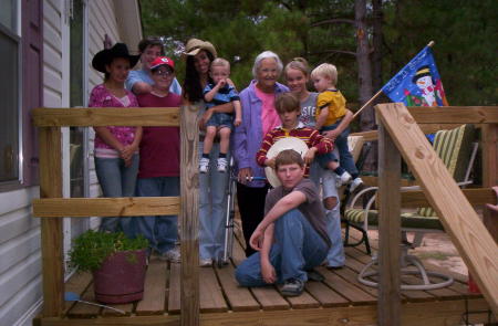 Mama and her great grandchildren