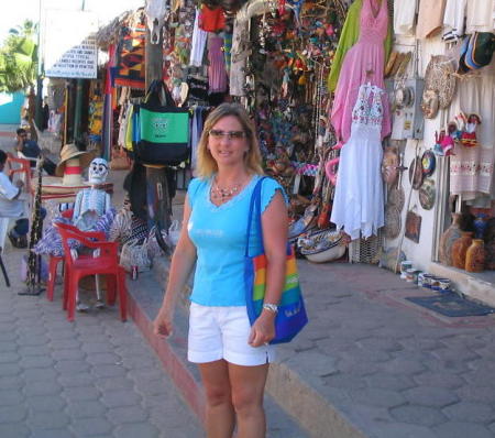 Shopping in Cabo Mexico, 2006