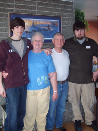 Grandparents w/ grandsons