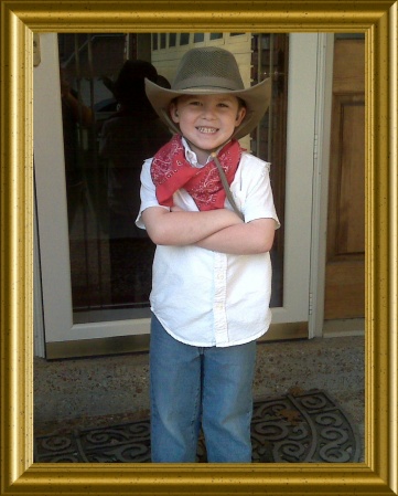 Wants to be a cowboy