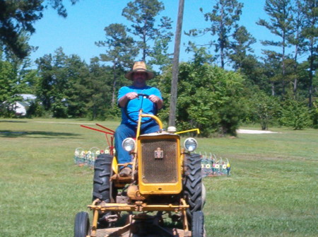 cutting my front yard