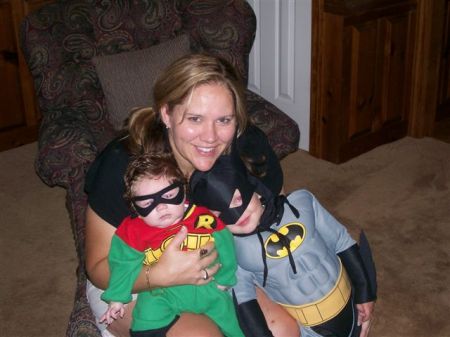 Conrad, Carlton, and Mommy Halloween 2007