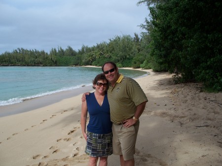 Me and my husband (Burton Gray) in Hawaii 2007