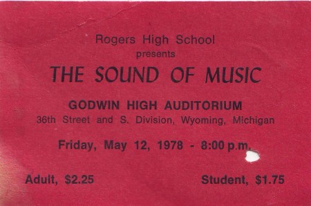 Sound of Music Ticket