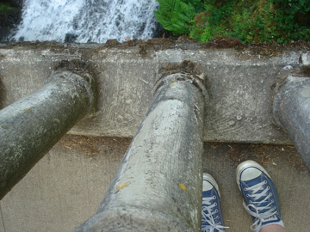 at Multnomah Falls