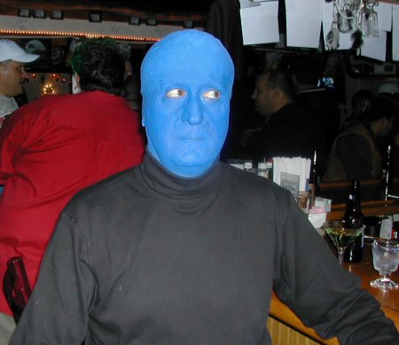 Blue Man Costume